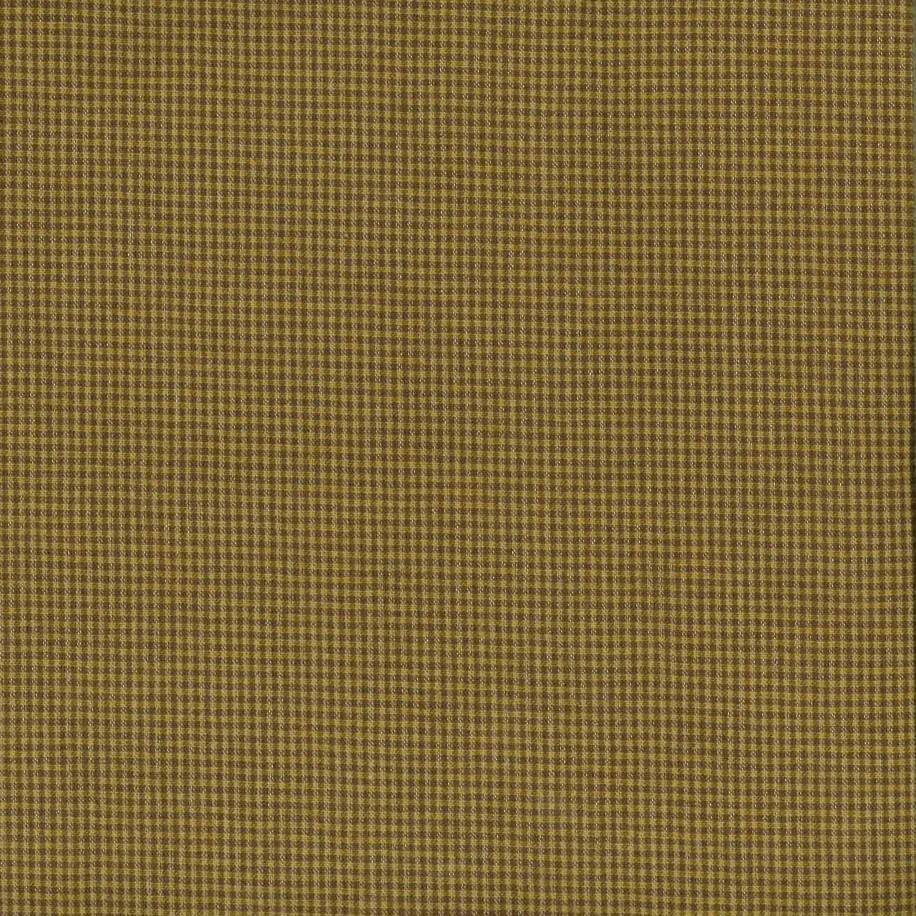 Tessuto Giapponese Tinto in Filo Marrone a Quadretti Sojitz Fashion - 1