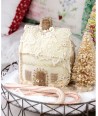 Lacy Wool Cookie House Pincushion - Crabapple Hill