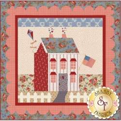 Little Garden House in Summer, Cartamodello Pannello Shabby Fabrics Shabby Fabrics - 1