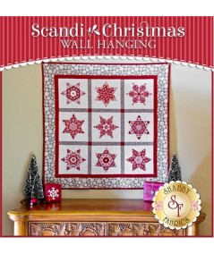 Scandi Christmas Wall Hanging, Cartamodello Pannello Shabby Fabrics Shabby Fabrics - 1