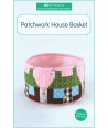 Patchwork House Basket, Kit di Tessuti Giapponesi