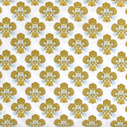 Tilda Tessuto con Fiori Verdi, 140 cm di altezza Tilda Fabrics - 1