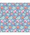 Tilda Gardenlife, Tessuto Blu con Nasturzi Tilda Fabrics - 1