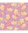 Tilda Gardenlife Striped, Tessuto Rosa con Petunie Tilda Fabrics - 1