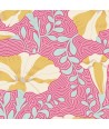 Tilda Gardenlife Striped, Tessuto Rosa con Petunie Tilda Fabrics - 2
