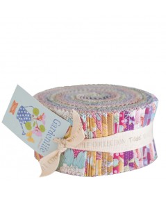 Tilda Gardenlife Fabric Roll, 40 Strisce 6.35 x 110 cm - Collezione Intera (2 cad.) Tilda Fabrics - 1