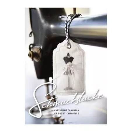 Schmuckstucke "Gioielli " Libro di ricamo a punto croce di Christiane Dahlbeck