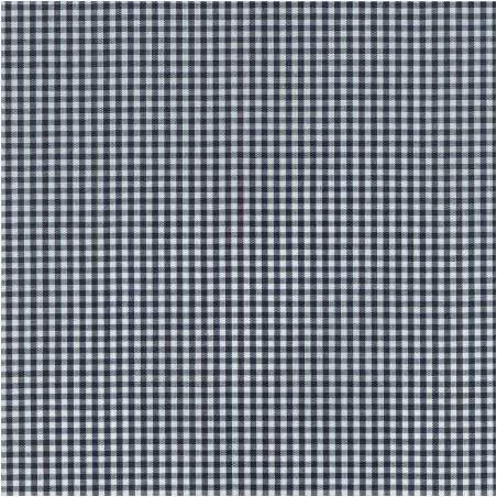 Robert Kaufman, Carolina Gingham Collection, Tessuto Tinto in Filo a Quadretti Piccoli Bianco e Blu