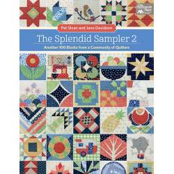 The Splendid Sampler 2 - Another 100 Blocks from a Community of Quilters - by Pat Sloan & Jane Davidson - Martingale