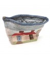 Patchwork House Pouch - Kit di Tessuti Giapponesi