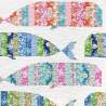 Whale Quilt - Kit di Tessuti per il Quilt delle Balene