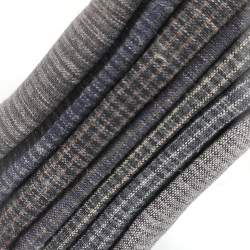 Pacchettino Giapponese, 7 Tessuti 33 x 35 cm, Grigio Scuro