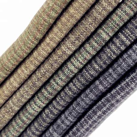 Pacchettino Giapponese, 7 Tessuti 33 x 35 cm, Verde Nero