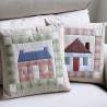 Patchwork House Pillows - Kit di Tessuti Giapponesi per due Cuscini