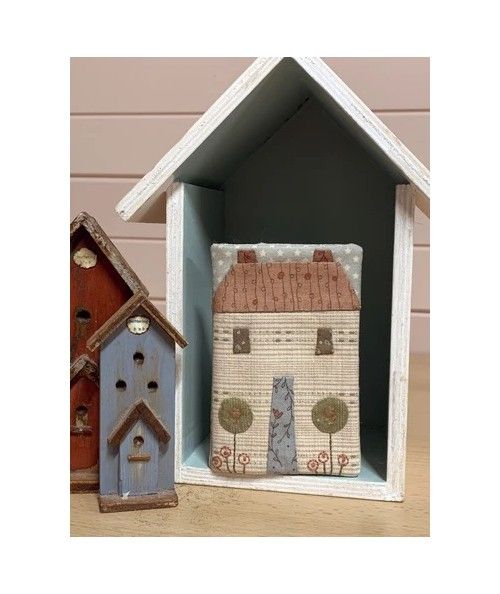 French Cottage Needlebook - Libricino porta aghi - The Birdhouse The BirdHouse - 1