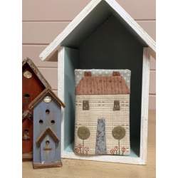 French Cottage Needlebook - Libricino porta aghi - The Birdhouse The BirdHouse - 1