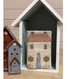 French Cottage Needlebook - Libricino porta aghi - The Birdhouse The BirdHouse - 1
