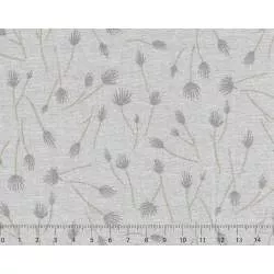 26th Centenary Collection by Yoko Saito, Tessuto Grigio con Fiori Sojitz Fashion - 1