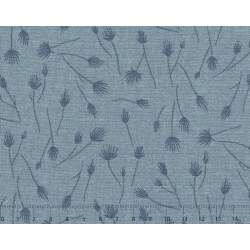 26th Centenary Collection by Yoko Saito, Tessuto Blu con Fiori Stim Italia srl - 1