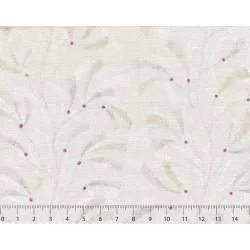 26th Centenary Collection by Yoko Saito, Tessuto Panna con Rami e Foglie Sojitz Fashion - 1