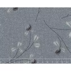 26th Centenary Collection by Yoko Saito, Tessuto Blu con Rami e Fiori Sojitz Fashion - 1