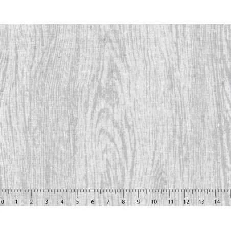 26th Centenary Collection by Yoko Saito, Tessuto Grigio Chiaro Effetto Legno Sojitz Fashion - 1