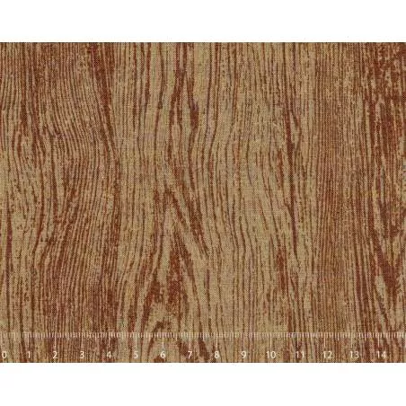 26th Centenary Collection by Yoko Saito, Tessuto Marrone Chiaro Effetto Legno Sojitz Fashion - 1