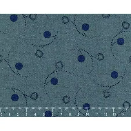 26th Centenary Collection by Yoko Saito, Tessuto Verde Acqua con Scintille Sojitz Fashion - 1