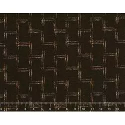 26th Centenary Collection by Yoko Saito, Tessuto Marrone Scuro con Tratti Sojitz Fashion - 1