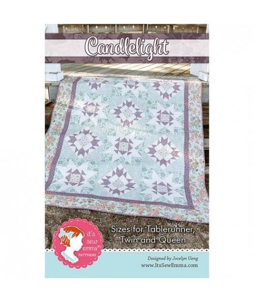Candlelight Quilt - Cartamodello Patchwork in varie misure It's Sew Emma - 1