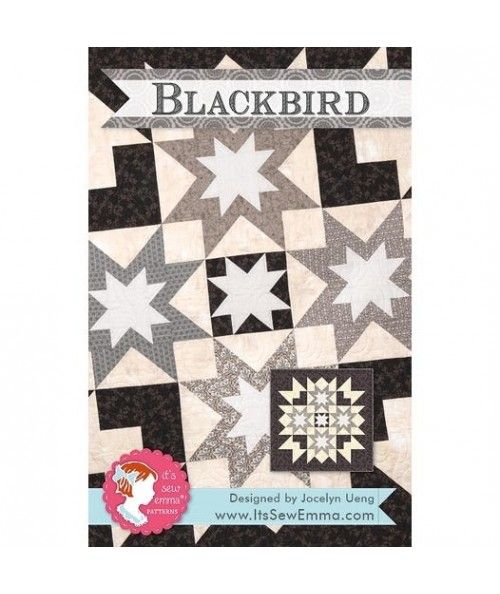 Blackbird Quilt - Cartamodello Patchwork It's Sew Emma - 1
