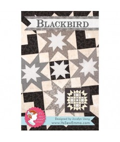 Blackbird Quilt - Cartamodello Patchwork It's Sew Emma - 1