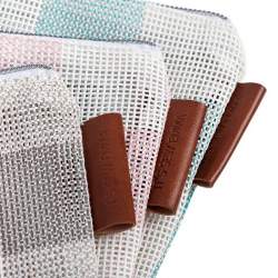 Set di 3 Borsine Traforate portatutto - Gingham on the Go