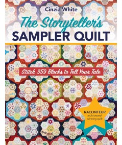 The Storyteller's Sampler Quilt, Stitch 359 Blocks to Tell Your Tale by Cinzia White Search Press - 1