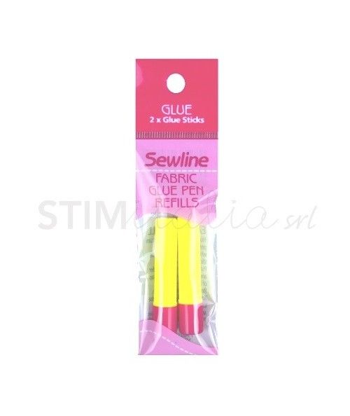 Sewline, Glue Pen - Ricarica Colla Stick, Gialla 2pz