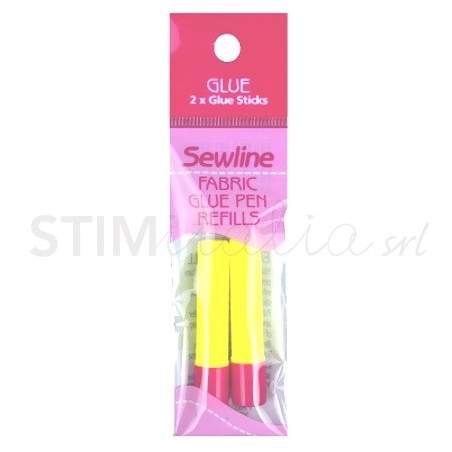 Sewline, Glue Pen - Ricarica Colla Stick, Gialla 2pz Sewline - 1