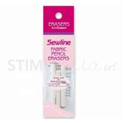 Sewline Fabric Pencil - 6 Gomme di Ricarica per Portamine Sewline Sewline - 1