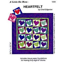 Chantilly Quilt - Cartamodello Patchwork in varie misure Cindi Edgerton - 1