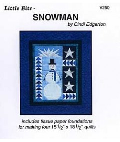 Little Bits - Snowman by Cindi Edgerton Cindi Edgerton - 1