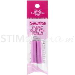 Sewline, Glue Pen - Ricarica Colla Stick, Rosa 2pz Sewline - 1