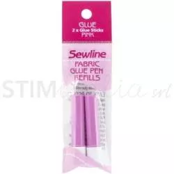 Sewline, Glue Pen - Ricarica Colla Stick, Rosa 2pz Sewline - 1