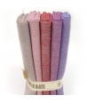 Tilda Chambray Basics, 5 Fat Quarter 50 x 55 cm - Viola Lavanda