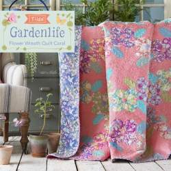 Tilda Flower Wreath Quilt...