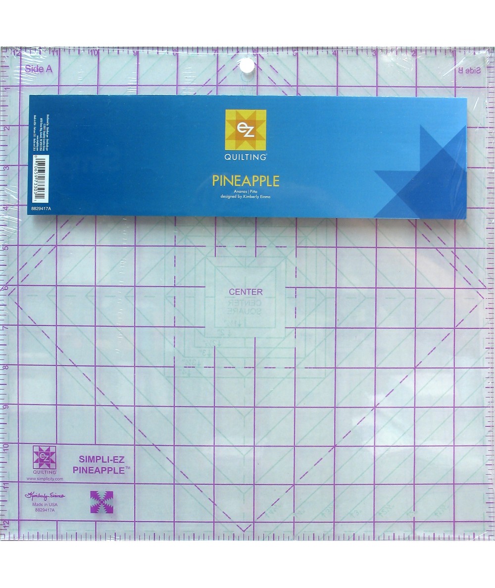 Ez Quilting Pineapple - Squadra Patchwork EZ Quilting - 1 Ez Quilting Pineapple - Squadra Patchwork EZ Quilting - 1