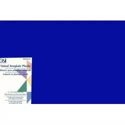 EzQuilting Foglio in Plastica per Template - colore Blu