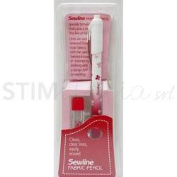 Sewline Fabric Pencil - Matita Portamine per Tessuto con 6 Ricariche Bianche Sewline Sewline - 1