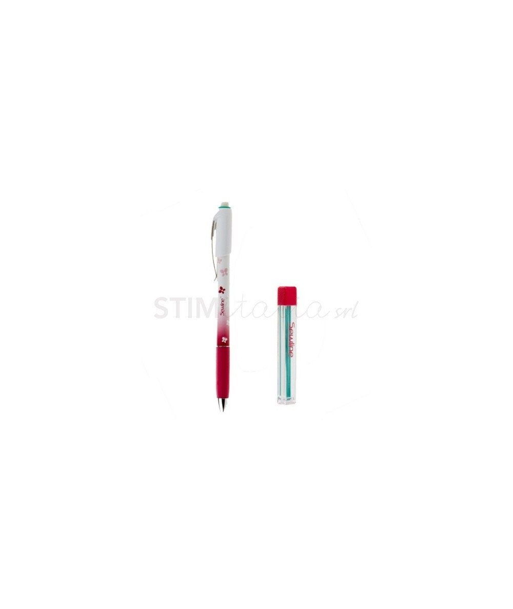 Sewline, Fabric Pencil - Portamina con Ricarica, Verde Sewline - 1 Sewline, Fabric Pencil - Portamina con Ricarica, Verde Sewline - 1