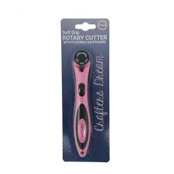 Crafters Dream Rotary Cutter 18mm – Colore Rosa
