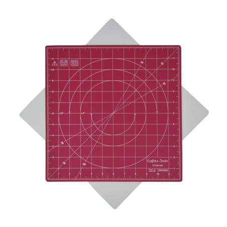 Piano di Taglio Rotante 12 x 12 pollici, Rosa - Crafters Dream