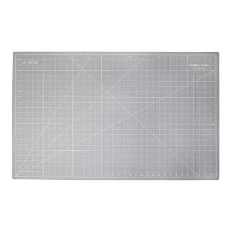 Piano di Taglio 36 x 24 pollici 92 x 60 cm, Grigio - Crafters Dream